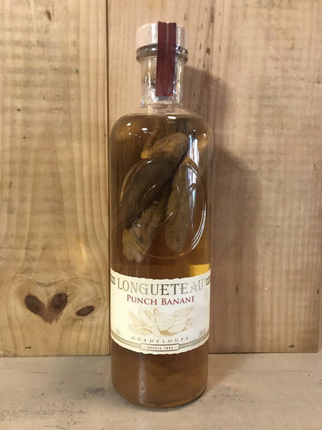 LONGUETEAU Punch Banane 25° 100cl Guadeloupe - Cave du Palais, 64000 Pau