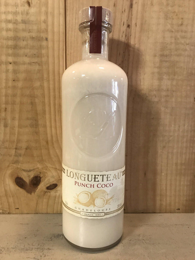 LONGUETEAU Punch Coco 20° 100cl Guadeloupe - Cave du Palais, 64000 Pau