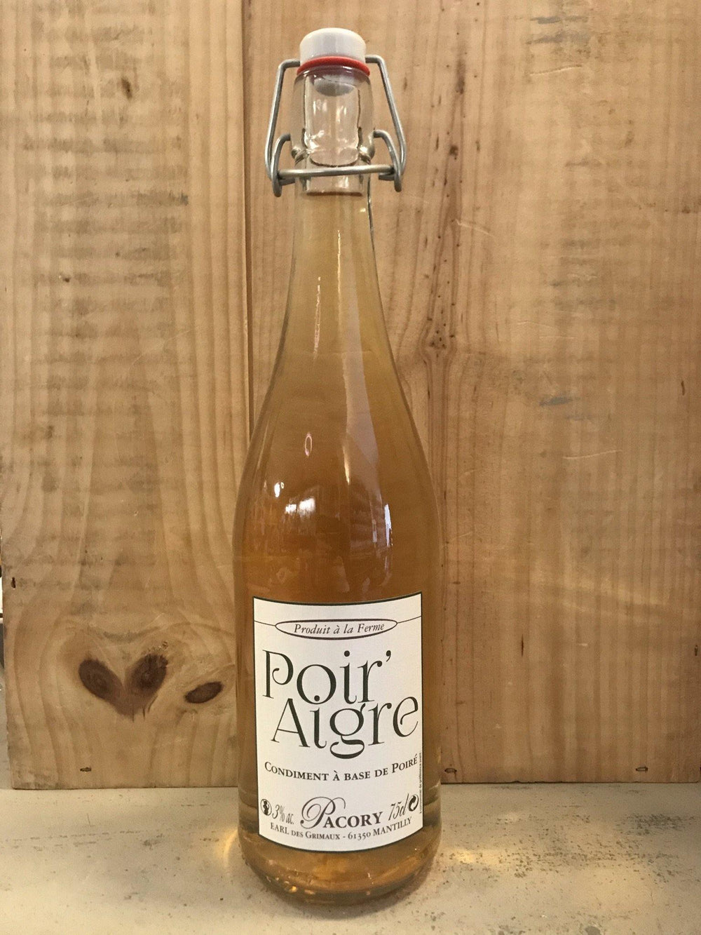 PACORY Poire'Aigre 75cl Vinaigre - Cave du Palais, 64000 Pau