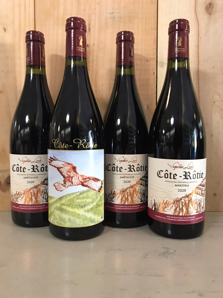 PÉPITES #Côtes Rôties Agnès LEVET 4 bouteilles Rouge