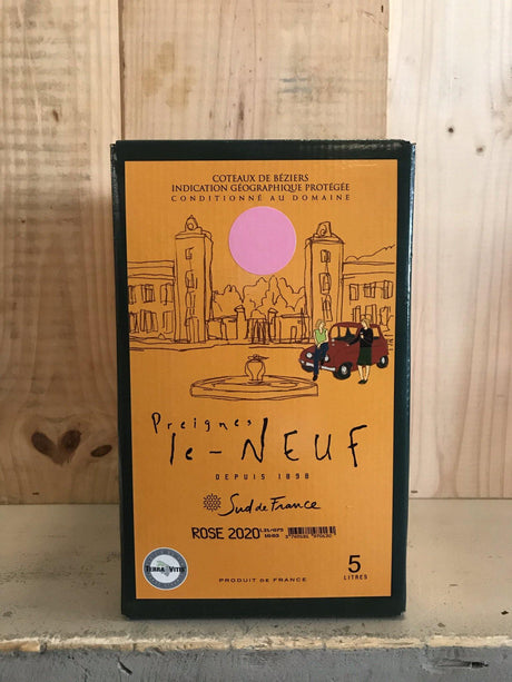 PREIGNES LE NEUF Garrigues Coteaux de Béziers Pays d'Oc BIB 5L Rosé - Cave du Palais, 64000 Pau