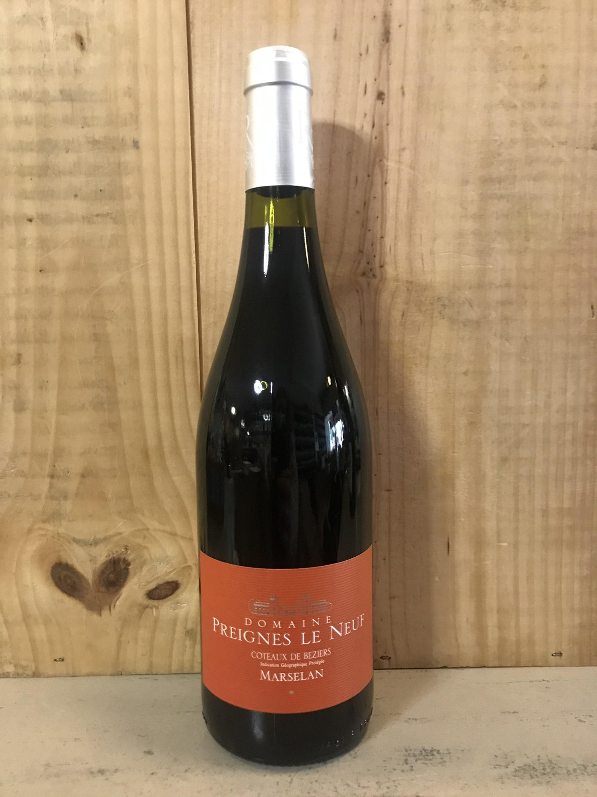PREIGNES LE NEUF Marselan 2019 Côteaux de Beziers 75cl Rouge - Cave du Palais, 64000 Pau
