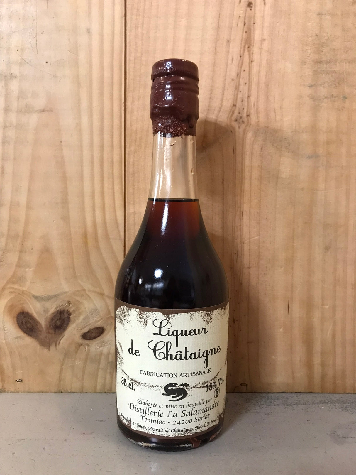 SALAMANDRE Liqueur de Chataignes 18° 35cl Liqueur