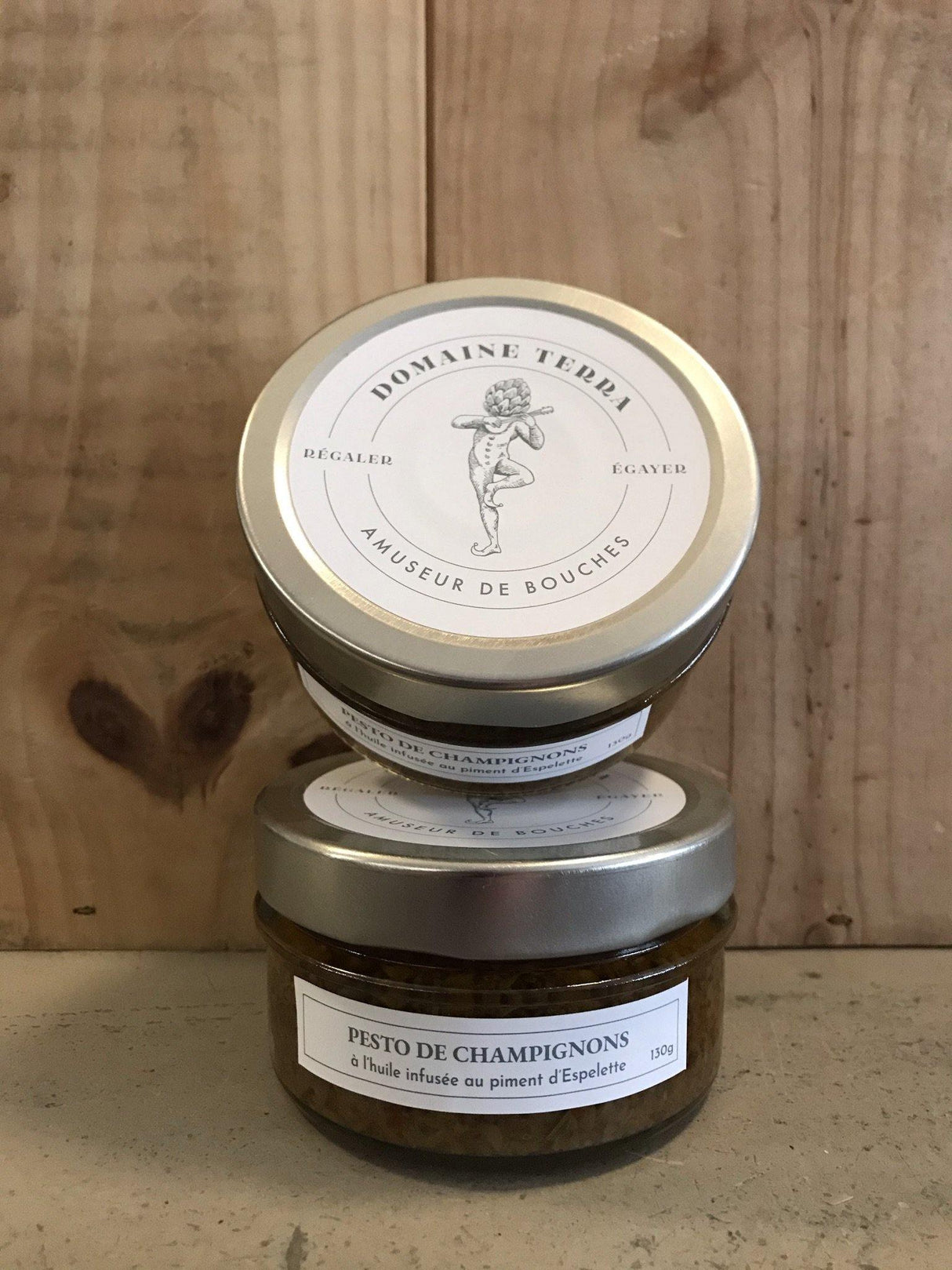 DOMAINE TERRA Pesto de Champignons 130g - Cave du Palais, 64000 Pau