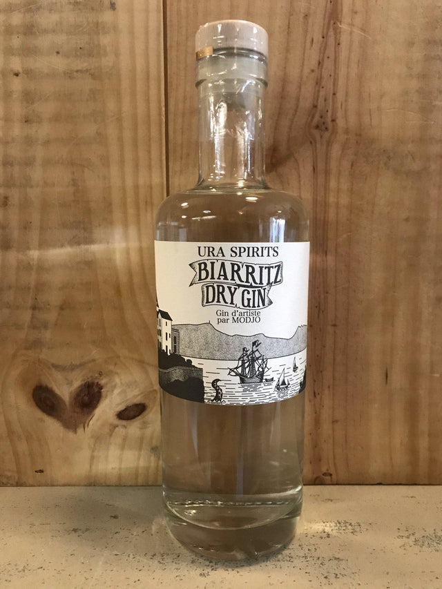 URA SPIRITS Biarritz Dry Gin Modjo 44° 50cl Biarritz, France - Cave du Palais, 64000 Pau