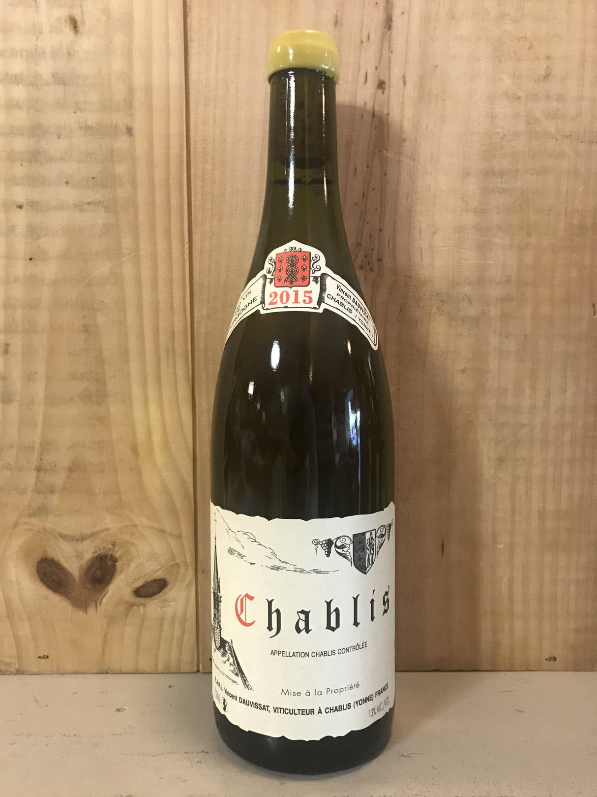 VINCENT DAUVISSAT Chablis 2015 75cl Blanc - Cave du Palais, 64000 Pau